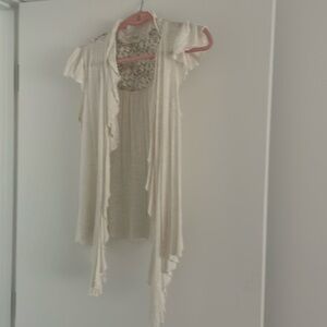 Threads size medium cover. 92% Rayon and 8 % linen